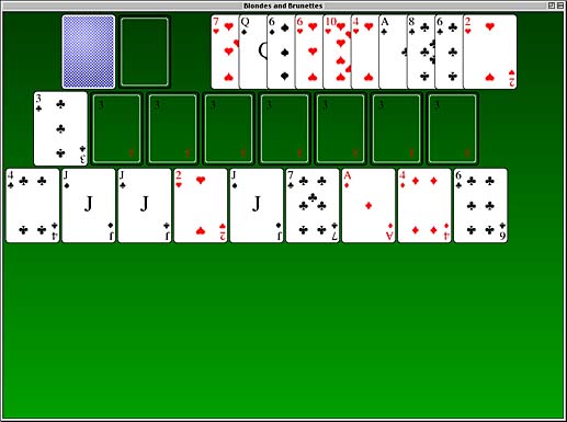 Blondes and Brunettes Solitaire - Play Online for Free